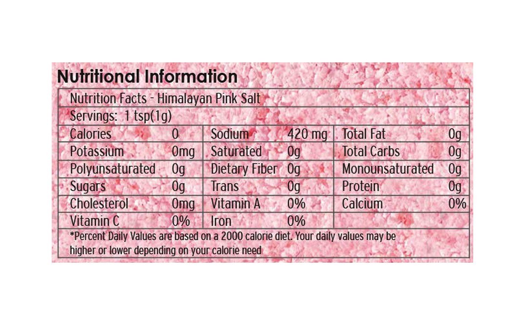 Chef Urbano Himalayan Pink Salt    Glass Jar  200 grams